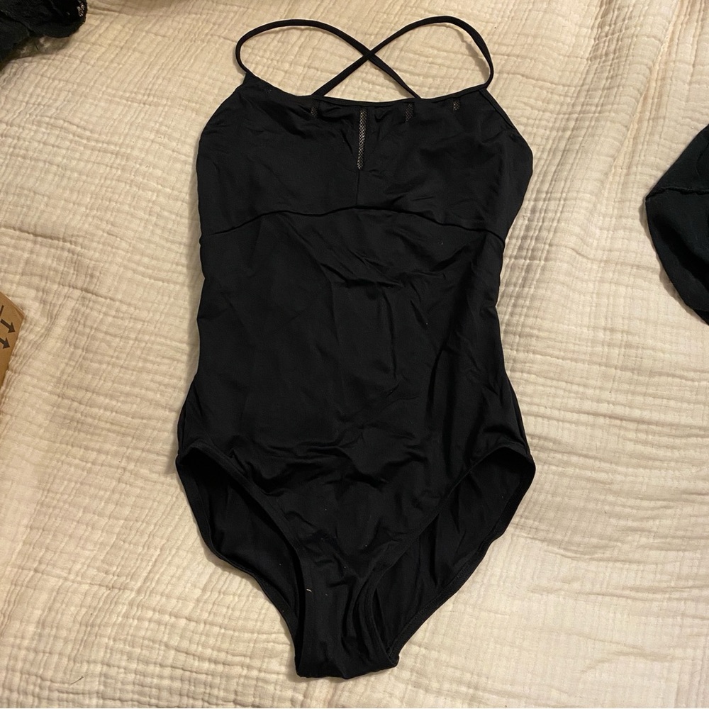 Black leotard
